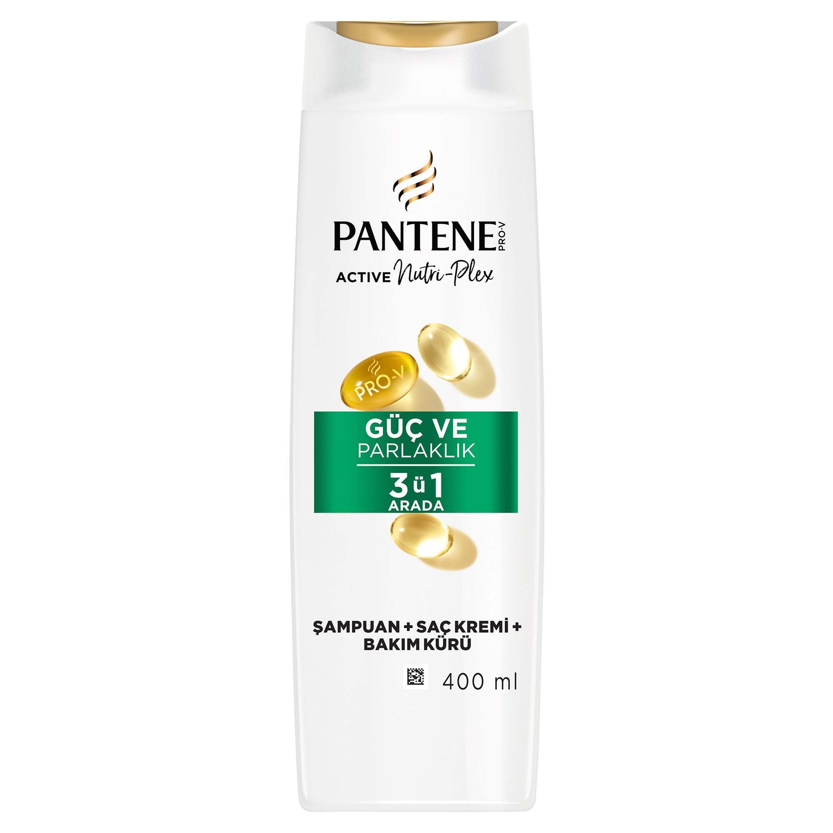 Pantene Güç ve Parlaklık 3ü1 Arada Şampuan 400 Ml