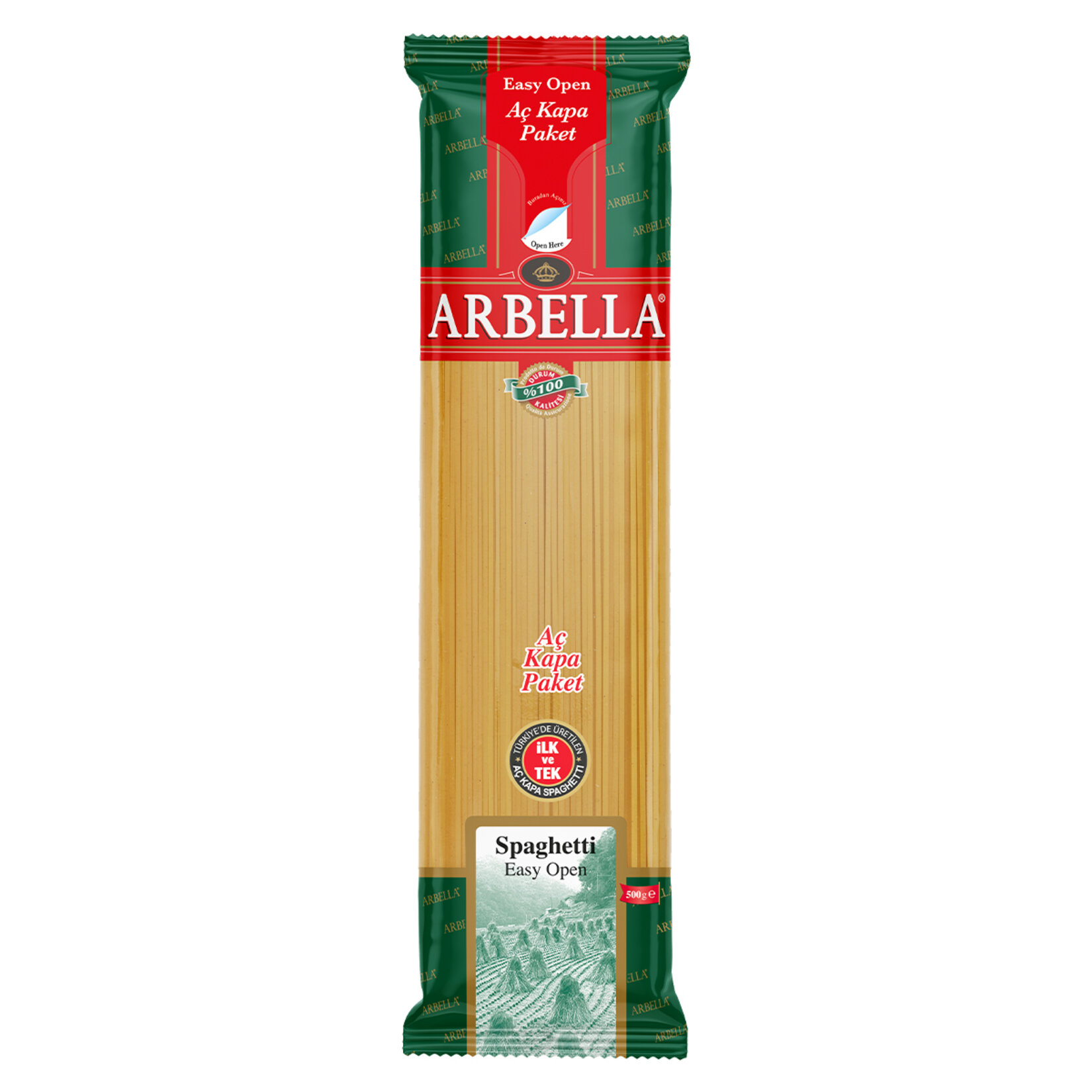 Arbella Spaghetti Makarna 500 G