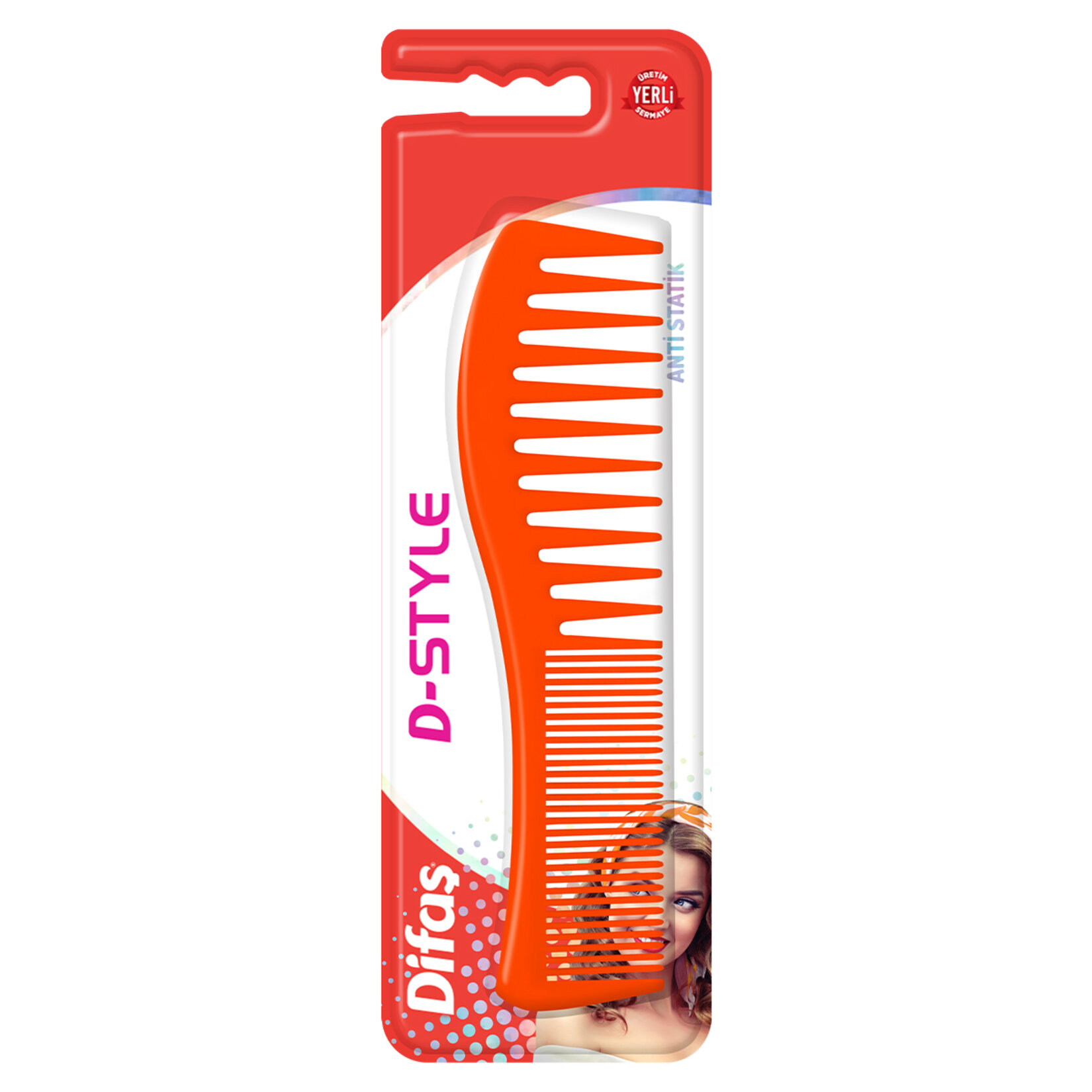 Difaş D-style Çok Amaçlı Tarak 2045