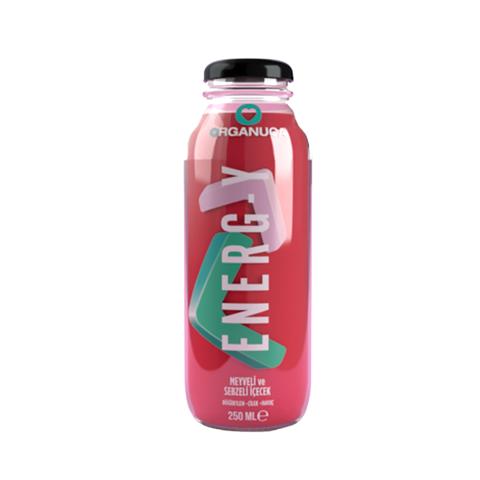 Organuca Meyve Sebze İçecek Böğürtlen Çilek Havuç 250 Ml