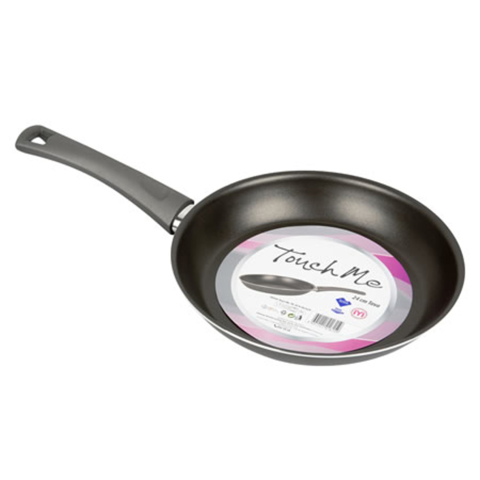 Touch Me Grey Tava 24 Cm
