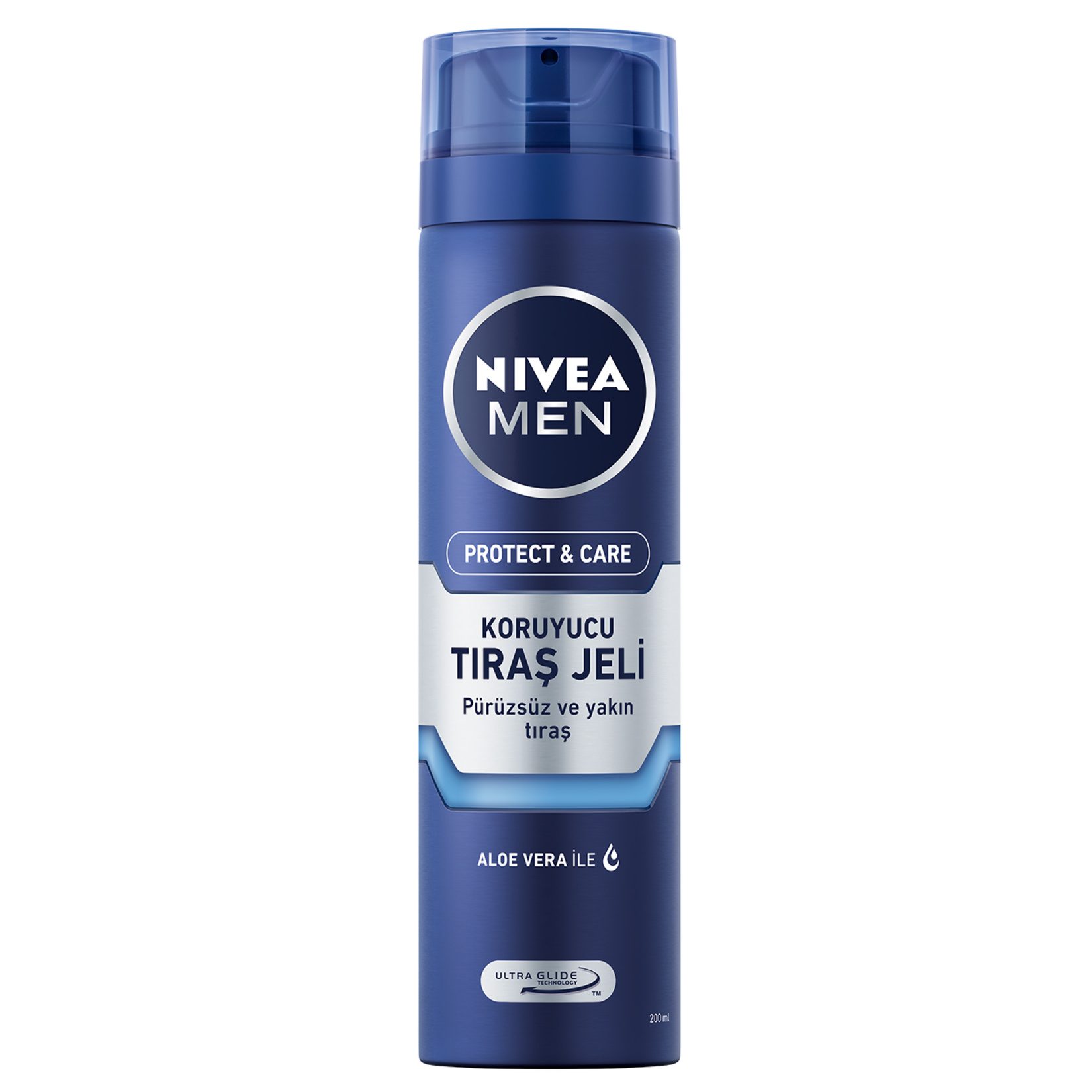 NIVEA MEN Erkek Protect & Care Koruyucu Tıraş Jeli 200 Ml