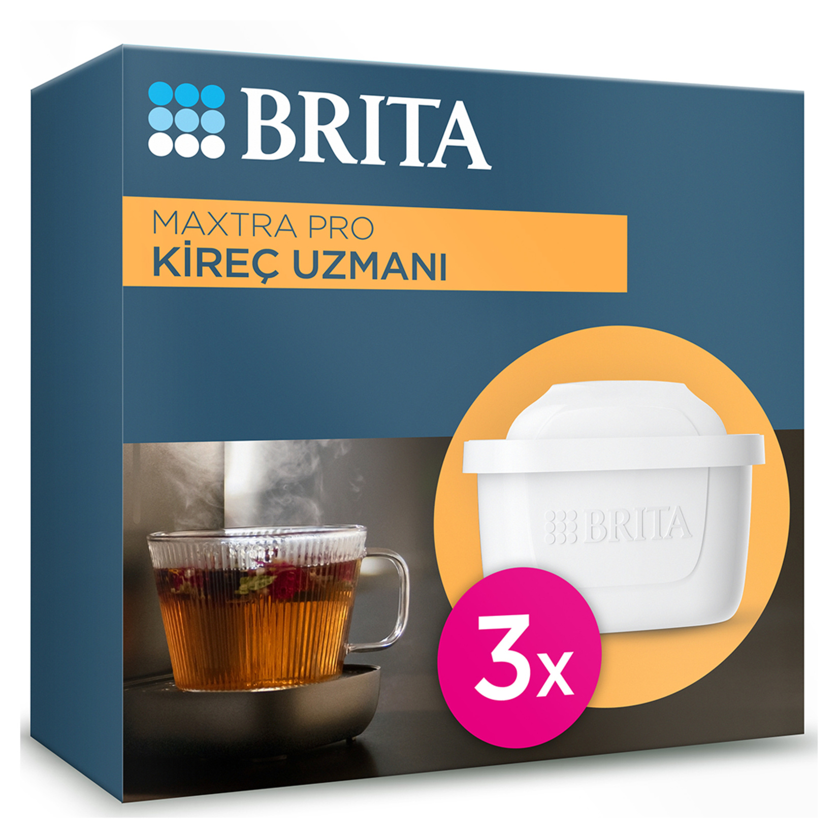Brita Maxtra Pro Kireç Uzmanı Su Filtresi 3'lü