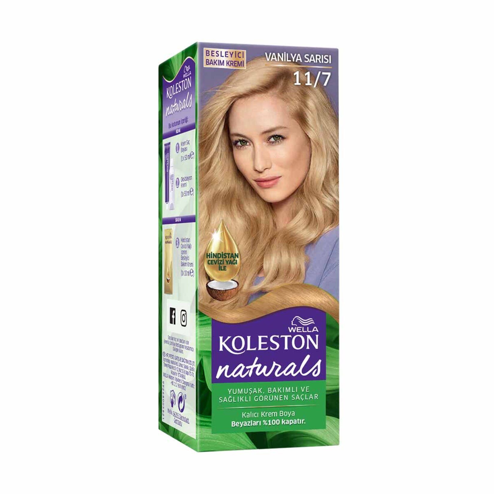 Koleston Naturals Saç Boyası 11/7 Vanilya Sarısı 110 Ml