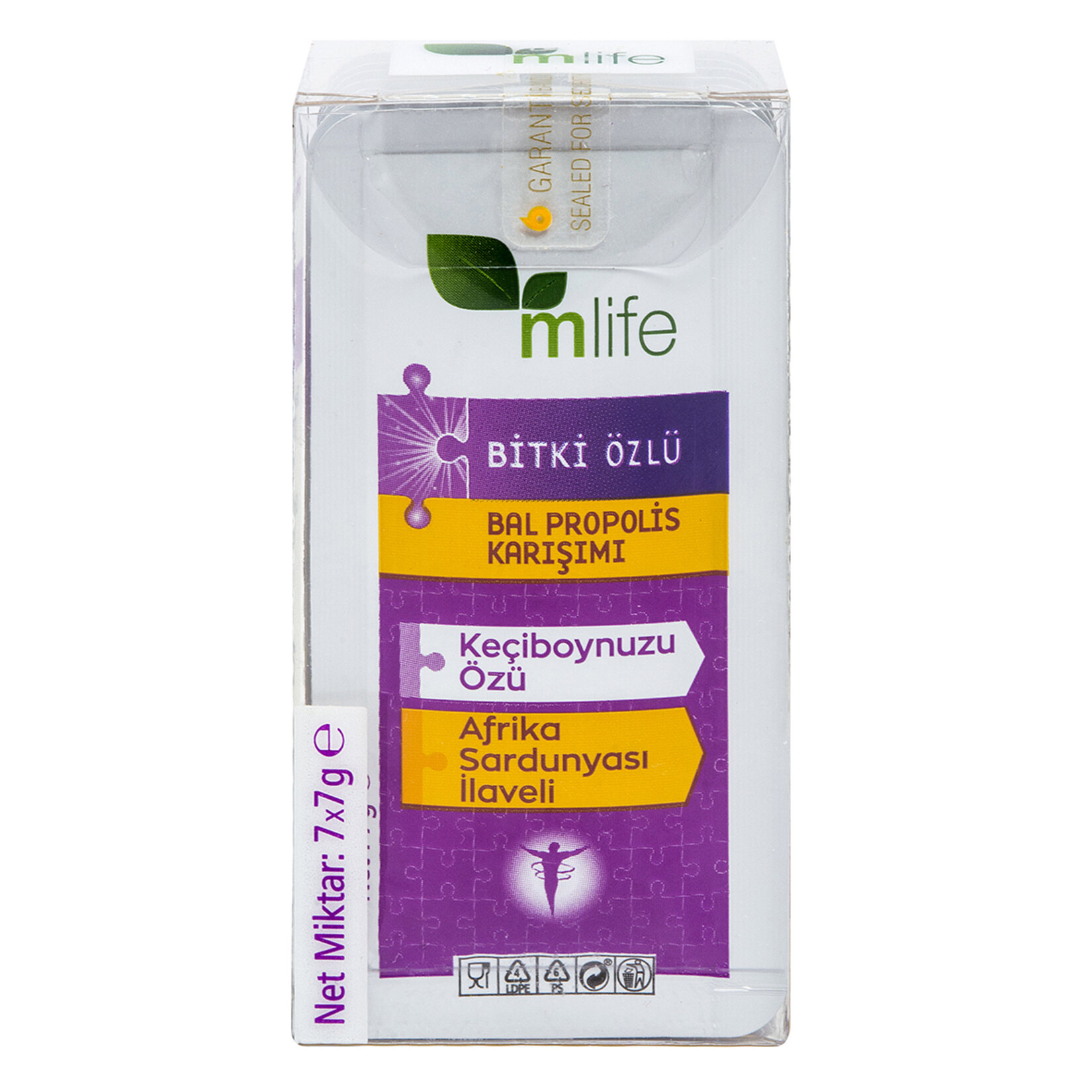 M Life Bitki Özlü Bal Propolis Karışım 7X7 G