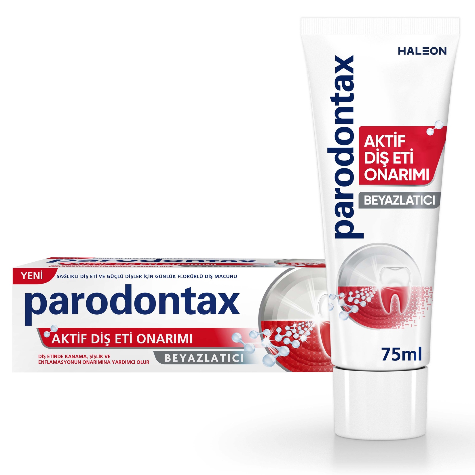 Parodontax Aktif Diş Eti Onarımı Beyazlatıcı 75Ml