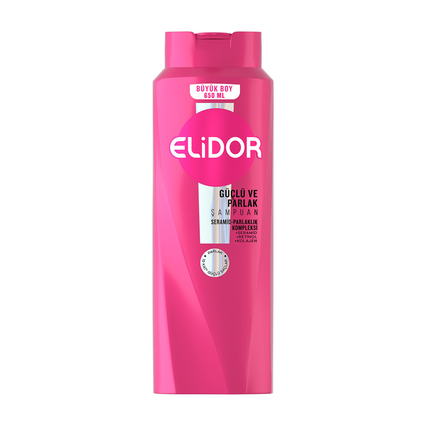 Elidor Saç Bakım Şampuanı Güçlü ve Parlak 650 Ml