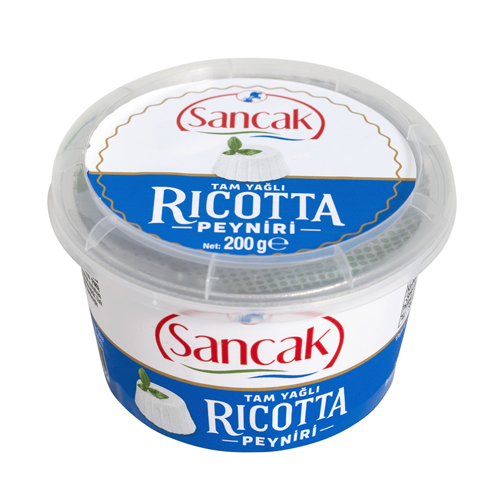 Sancak Tam Yağlı Ricotta Peyniri 200 G
