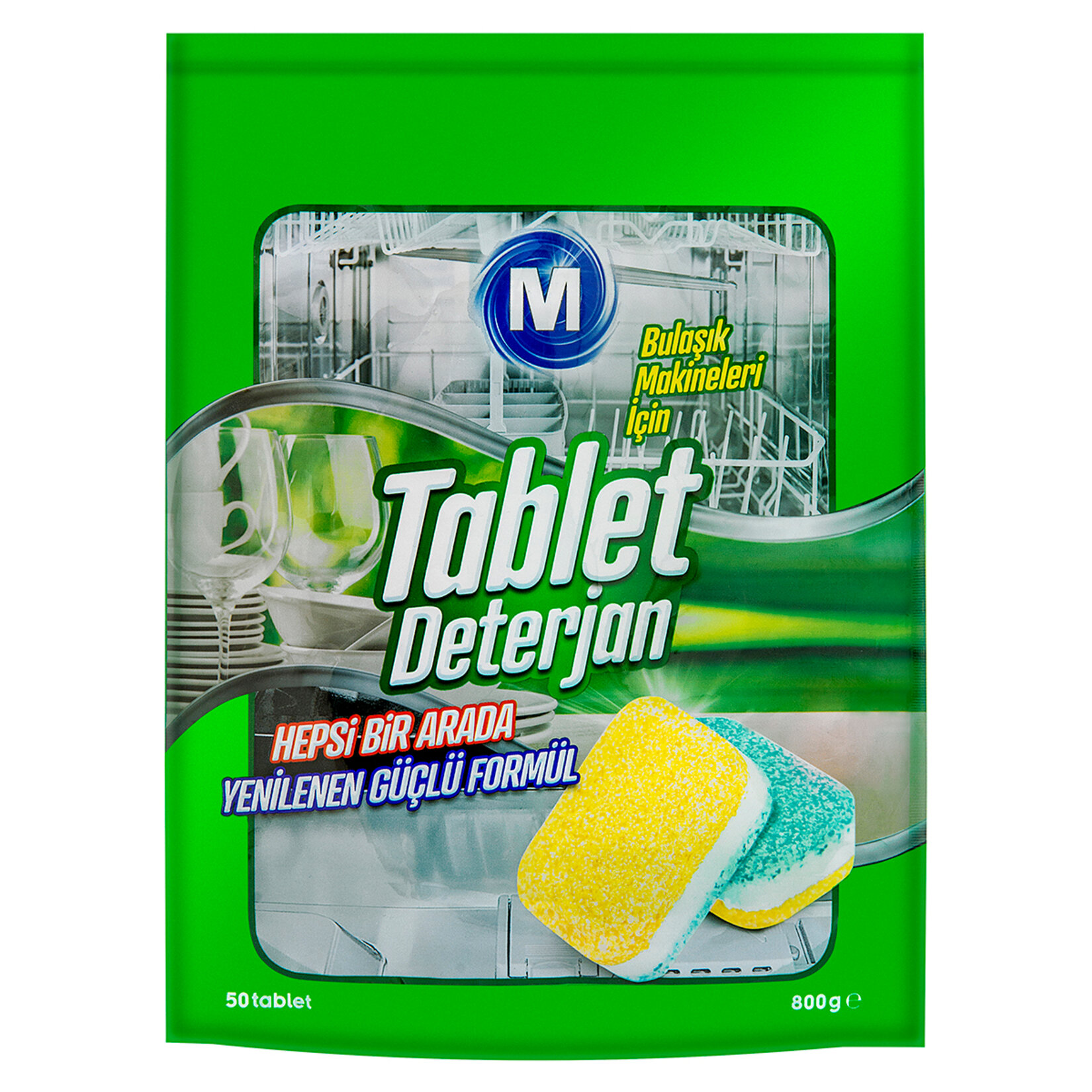 Migros Hepsi 1 Arada Tablet 50'li 800 G