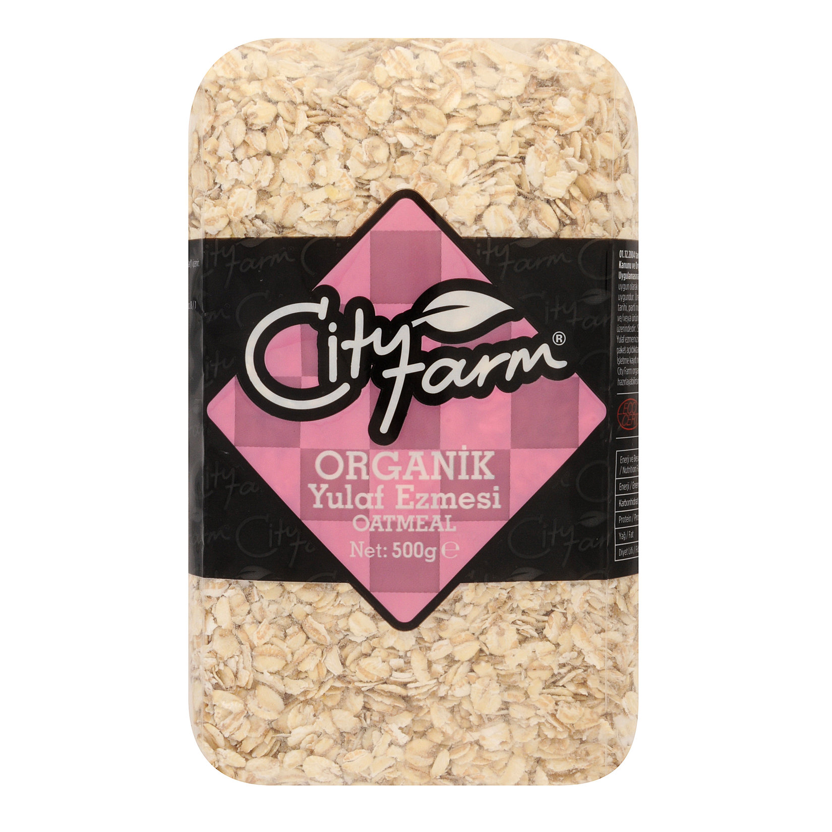 City Farm Organik Yulaf Ezmesi 500 G