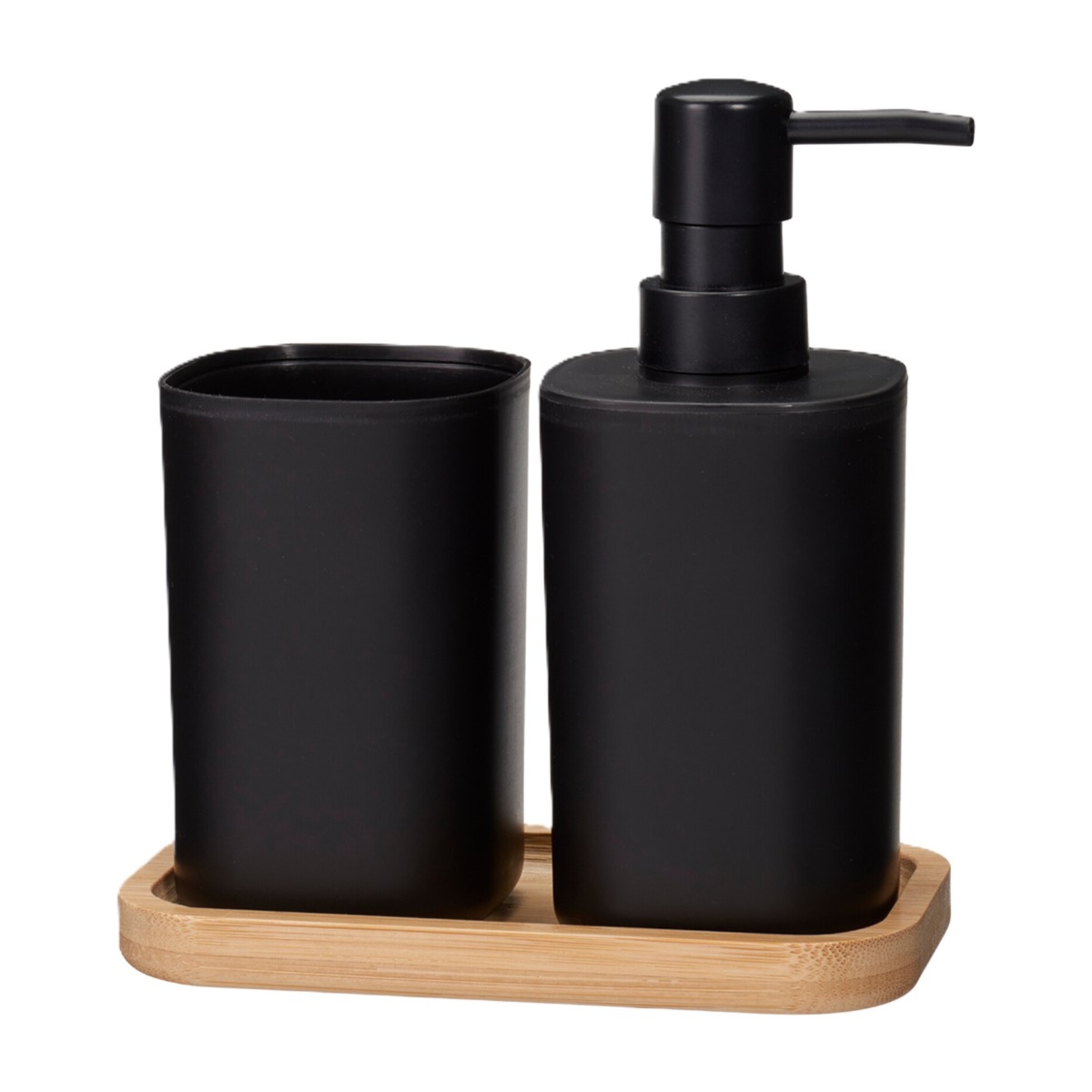 Koopman Banyo Seti Pp ve Bambu 3 Parça