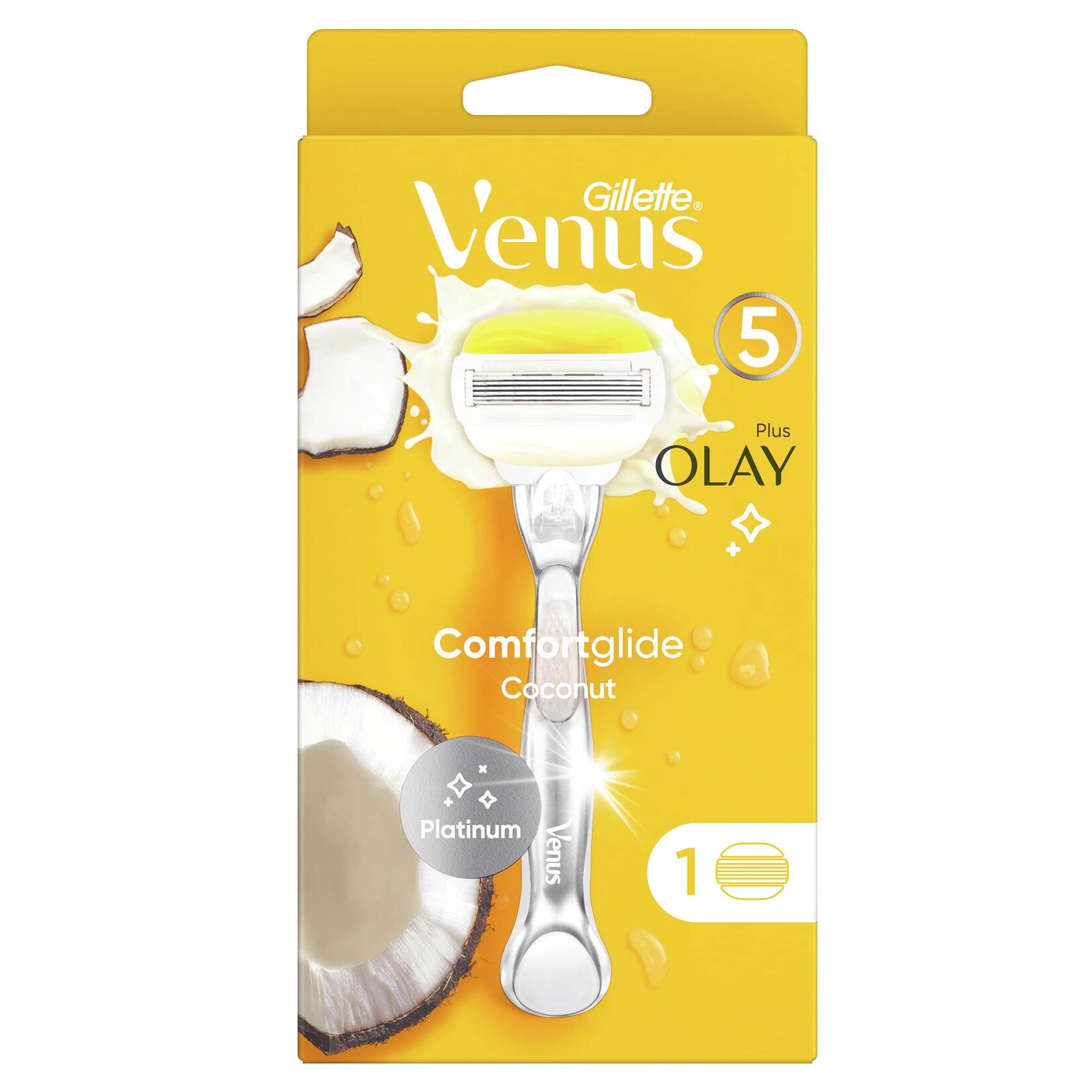 Gillette Venus Comfortglide Olay Tıraş Makinesi + Yedek Başlık