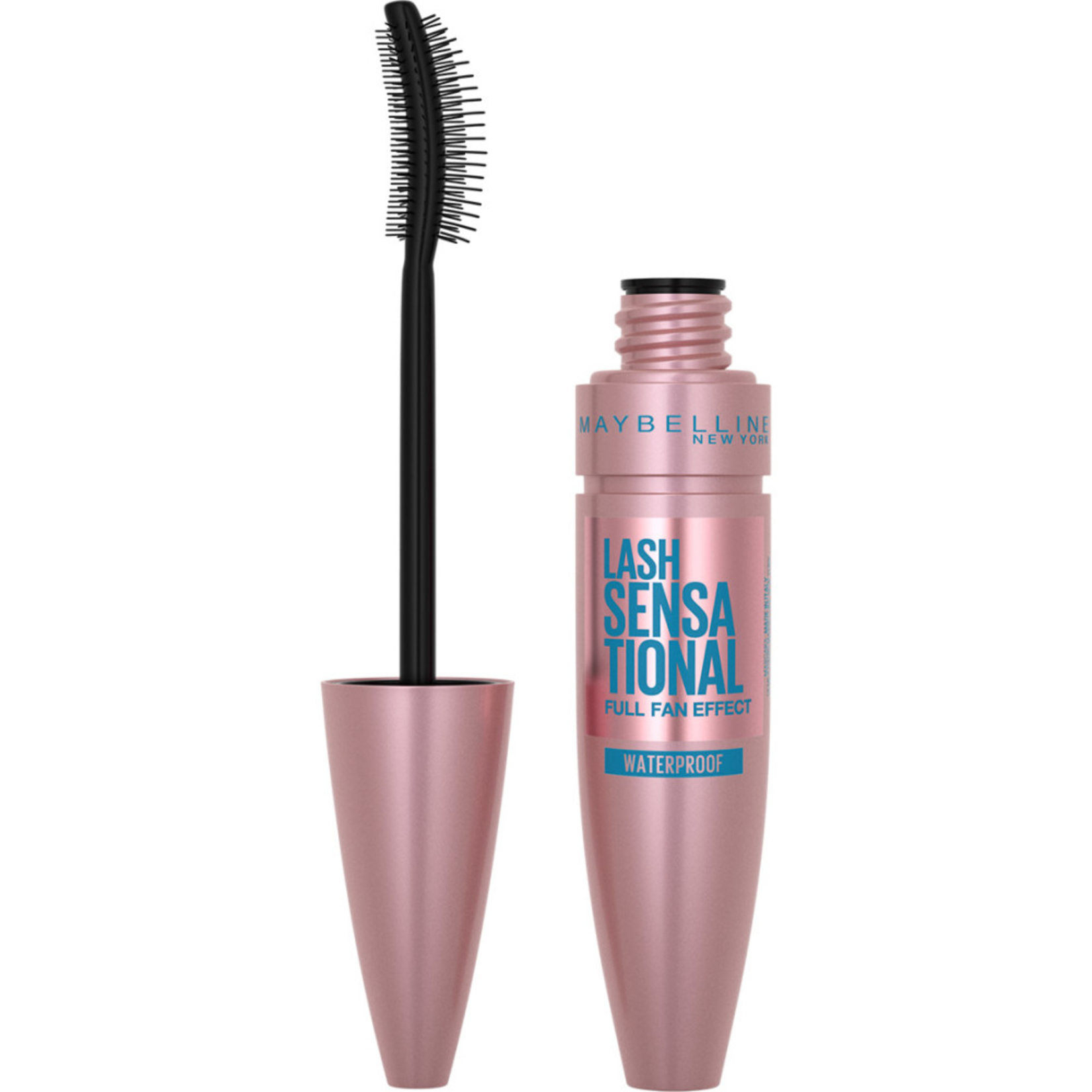 Maybelline New York Lash Sensational Yelpaze Etkili Suya Dayanıklı Siyah Maskara
