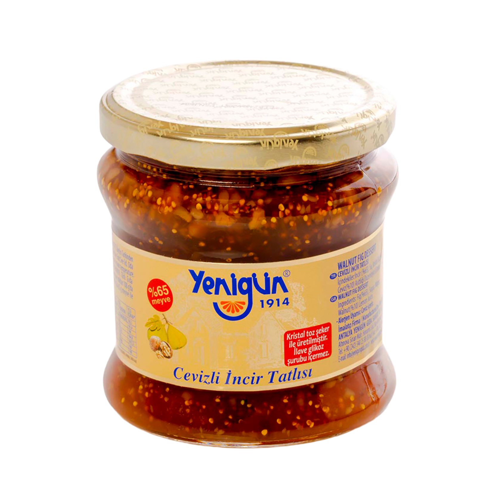 Yenigün Cevizli İncir Tatlısı Gold Seri 400 G