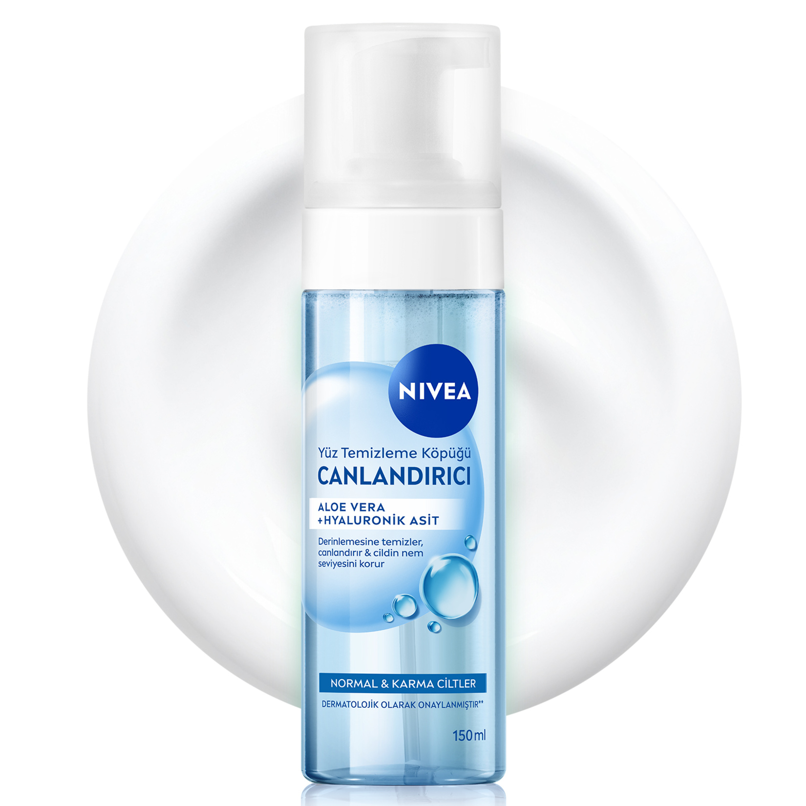 NIVEA Canlandırıcı Yüz Temizleme Köpüğü 150 Ml