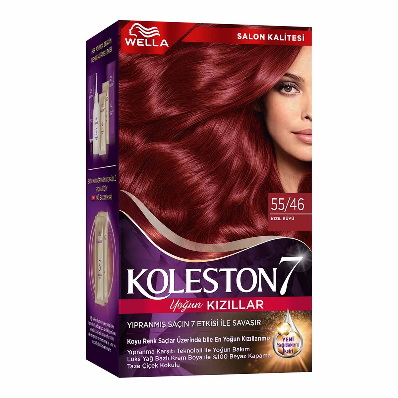 Koleston Supreme Saç Boyası 55/46 Kızıl Büyü 135 Ml