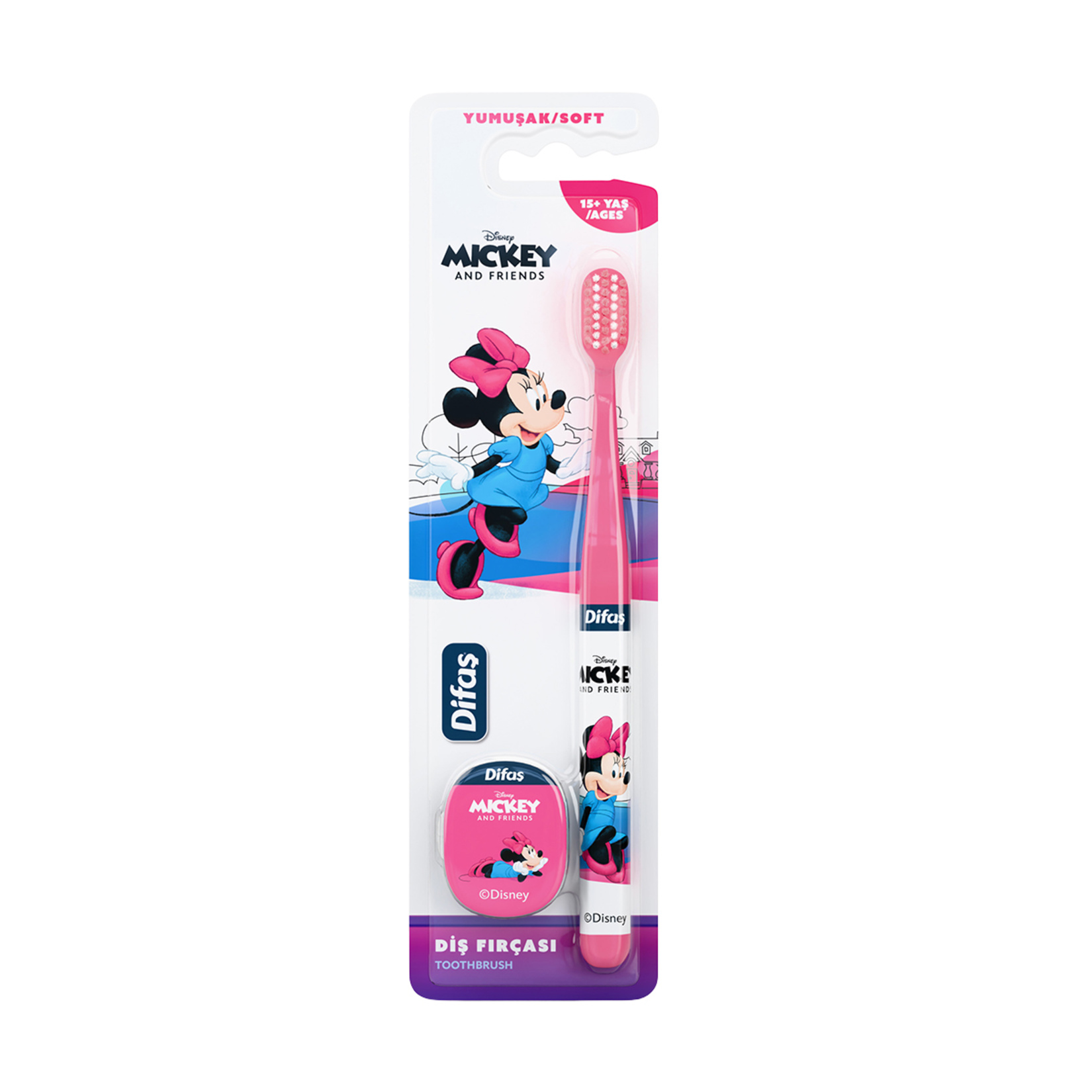 Difaş Minnie Mouse Diş Fırçası 15+ Yaş