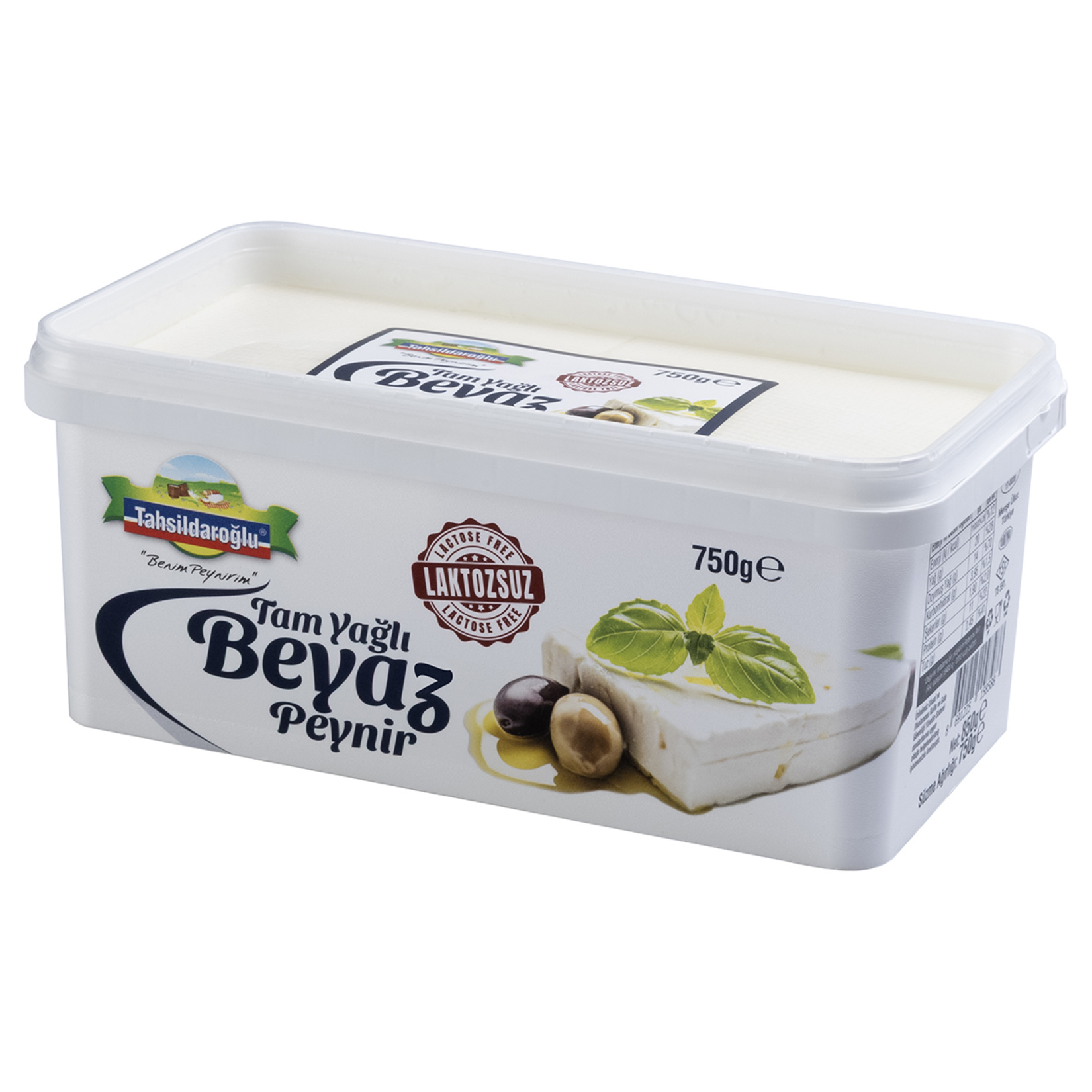 Tahsildaroğlu Laktozsuz Tam Yağlı Taze Beyaz Peynir 750 G