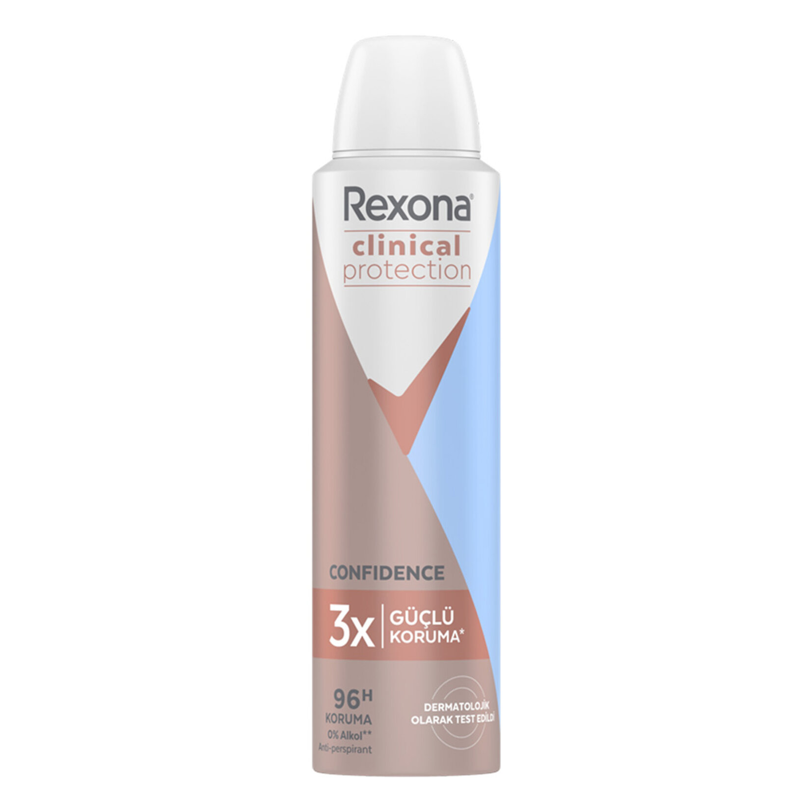 Rexona Clinical Protection Kadın Sprey Deodorant Confidence 96 Saat Koruma 150 ml