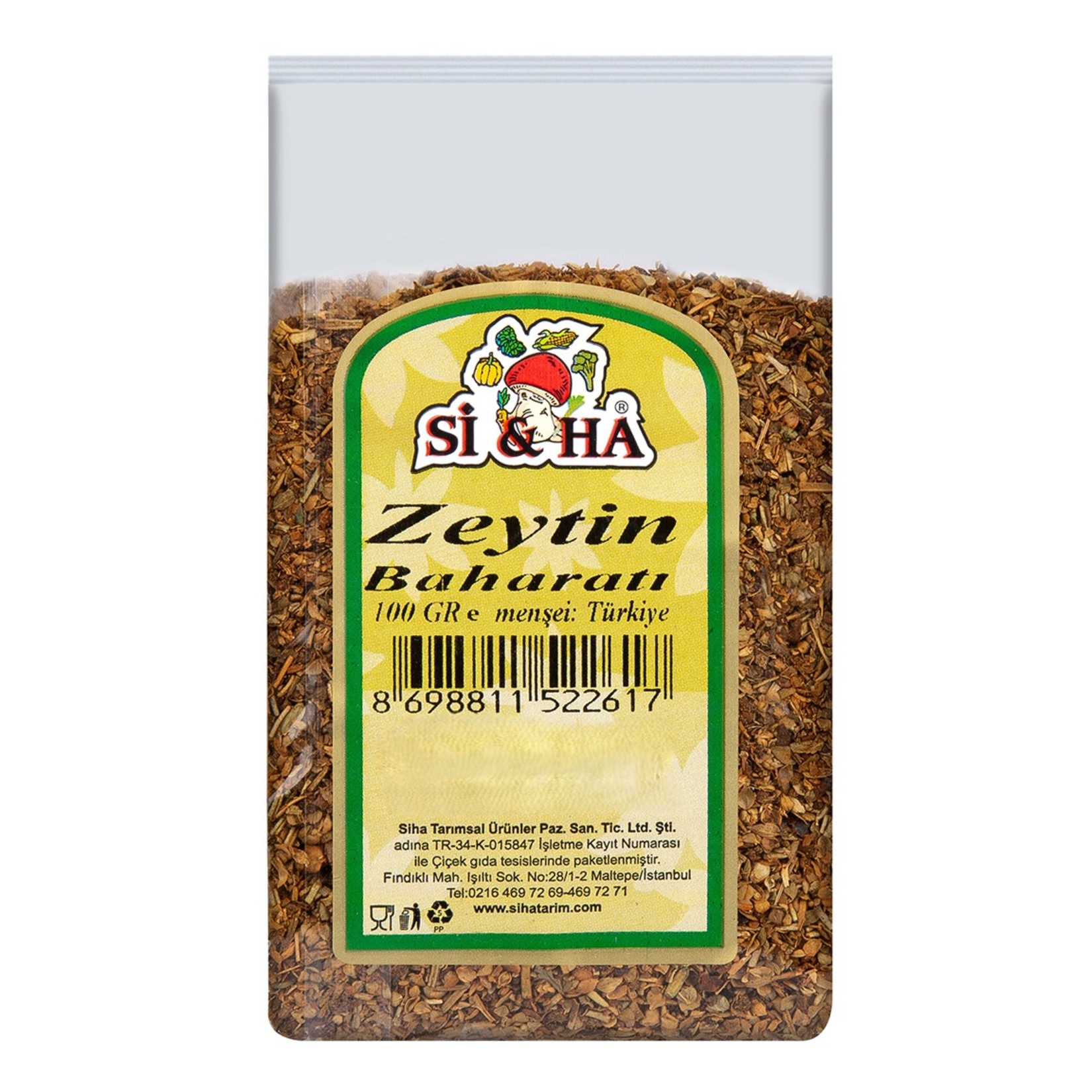 Si&Ha Zeytin Baharatı 100 G