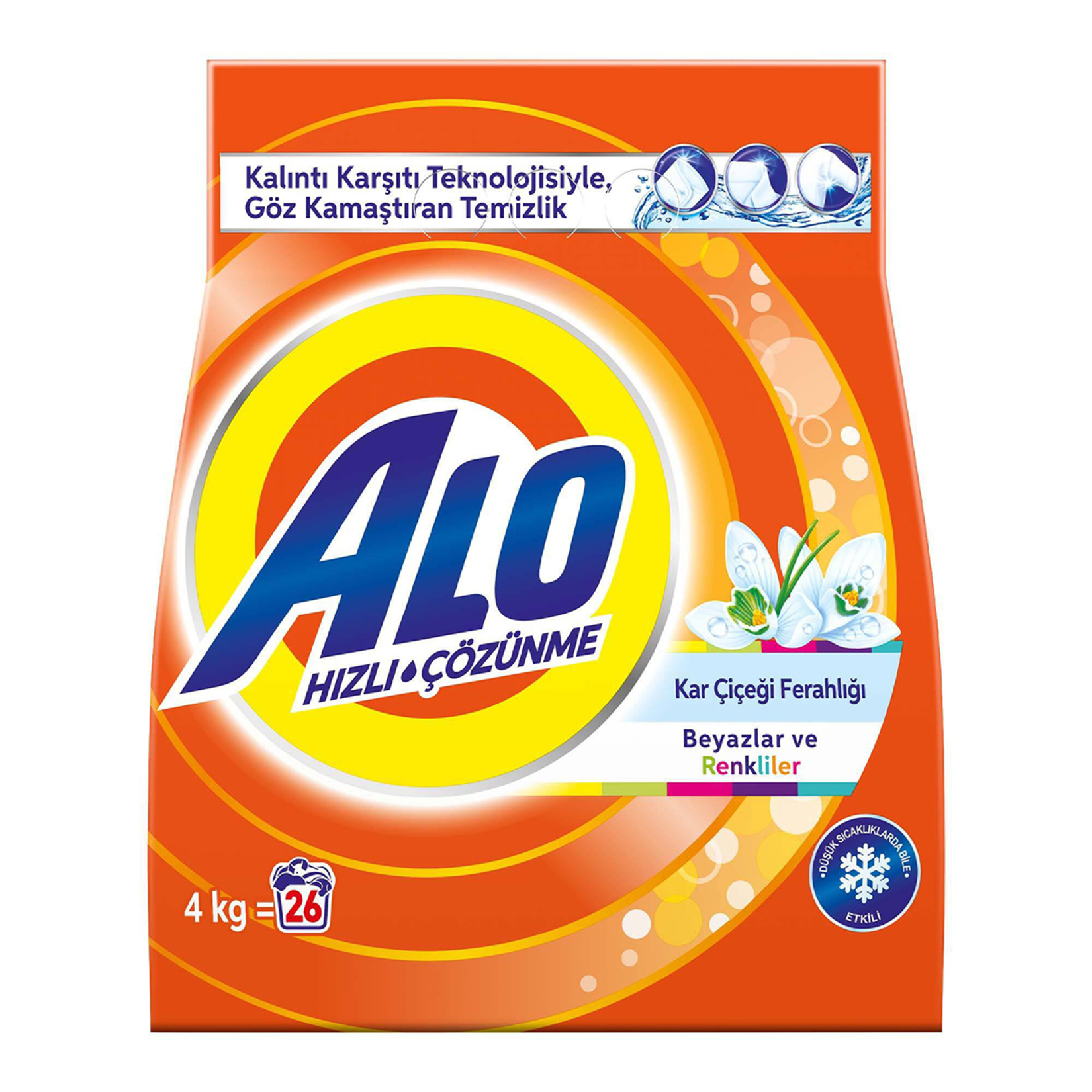 Alo Toz Beyazlar & Renkliler 4 Kg