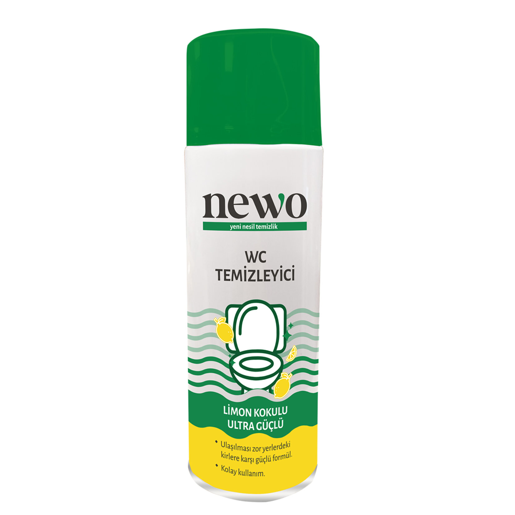 Newo Tuvalet Temizleyici Köpük Limon 500 Ml