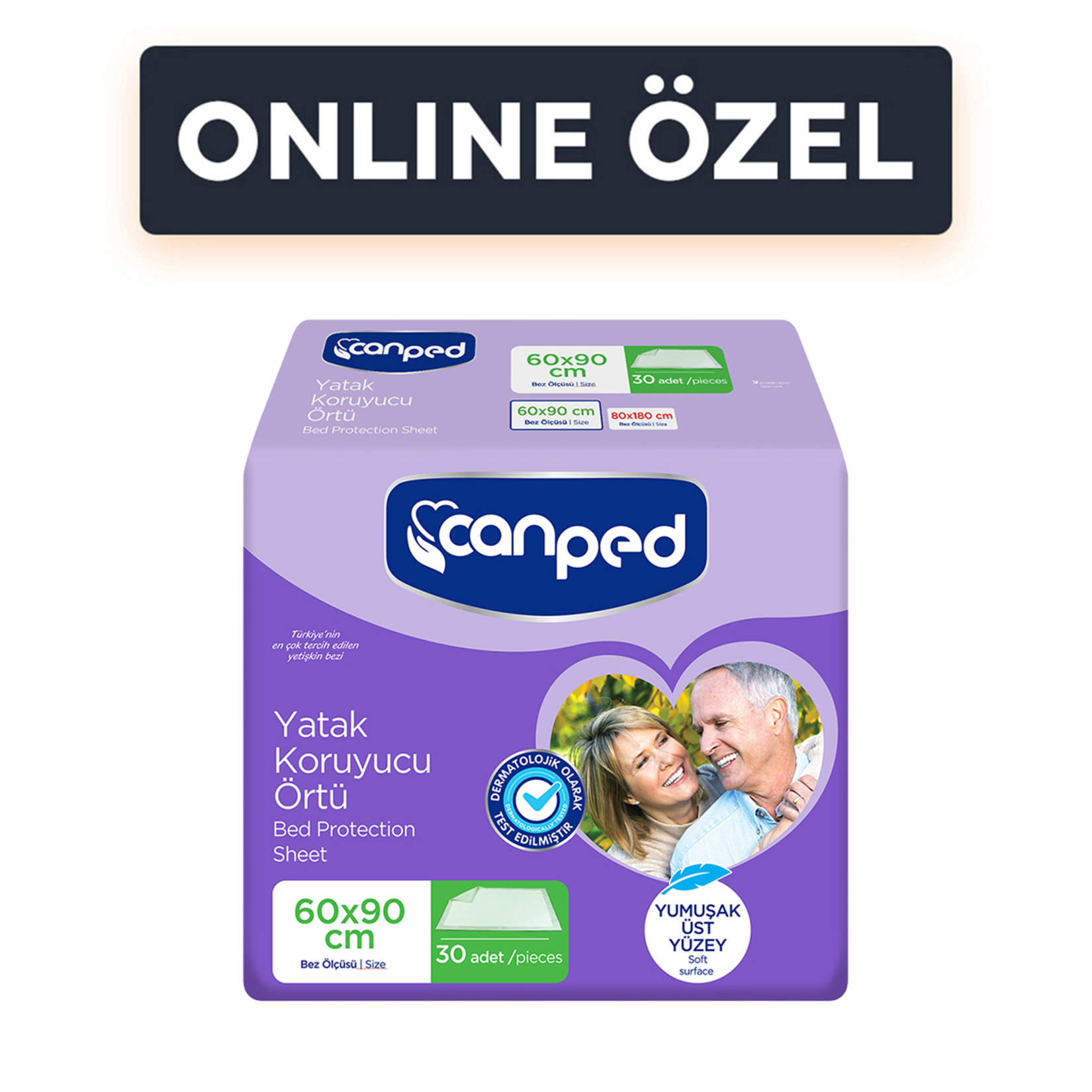 Canped Yatak Koruyucu Örtü 30'lu