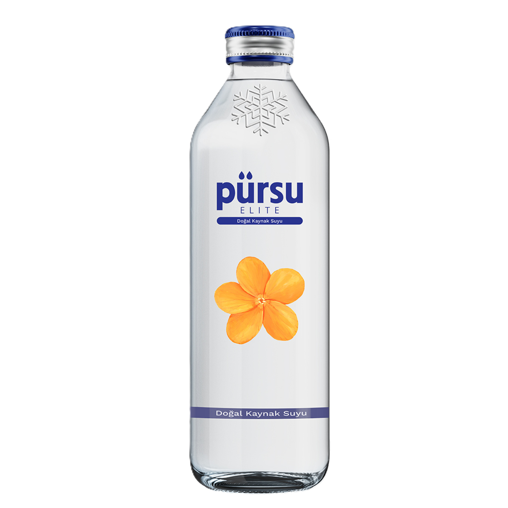 Pürsu Elite Doğal Kaynak Suyu Cam Şişe 330 Ml
