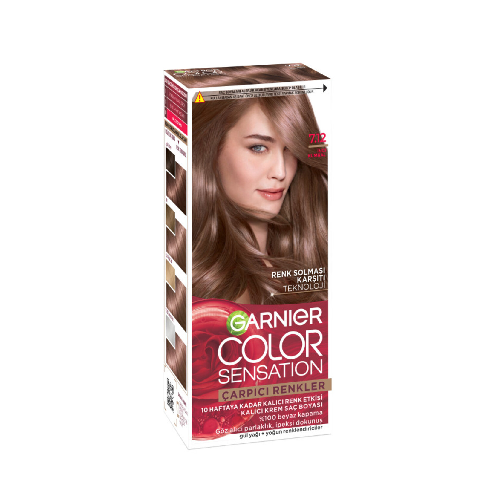 Garnier Çarpıcı Renkler 7.12 İnci Kumral 112 Ml