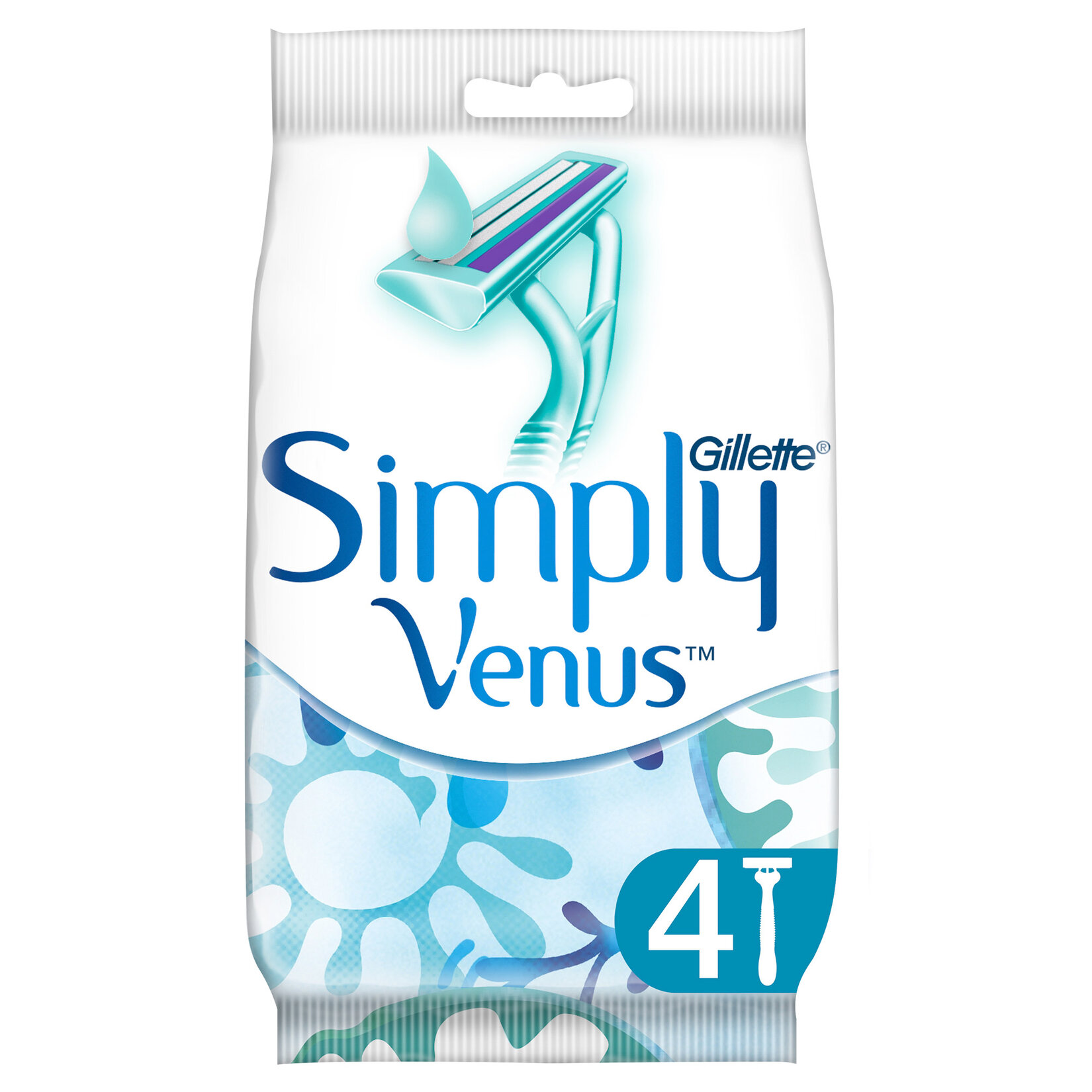 Gillette Simply Venus 2 Kullan At Kadın Tıraş Bıçağı 4 Adet