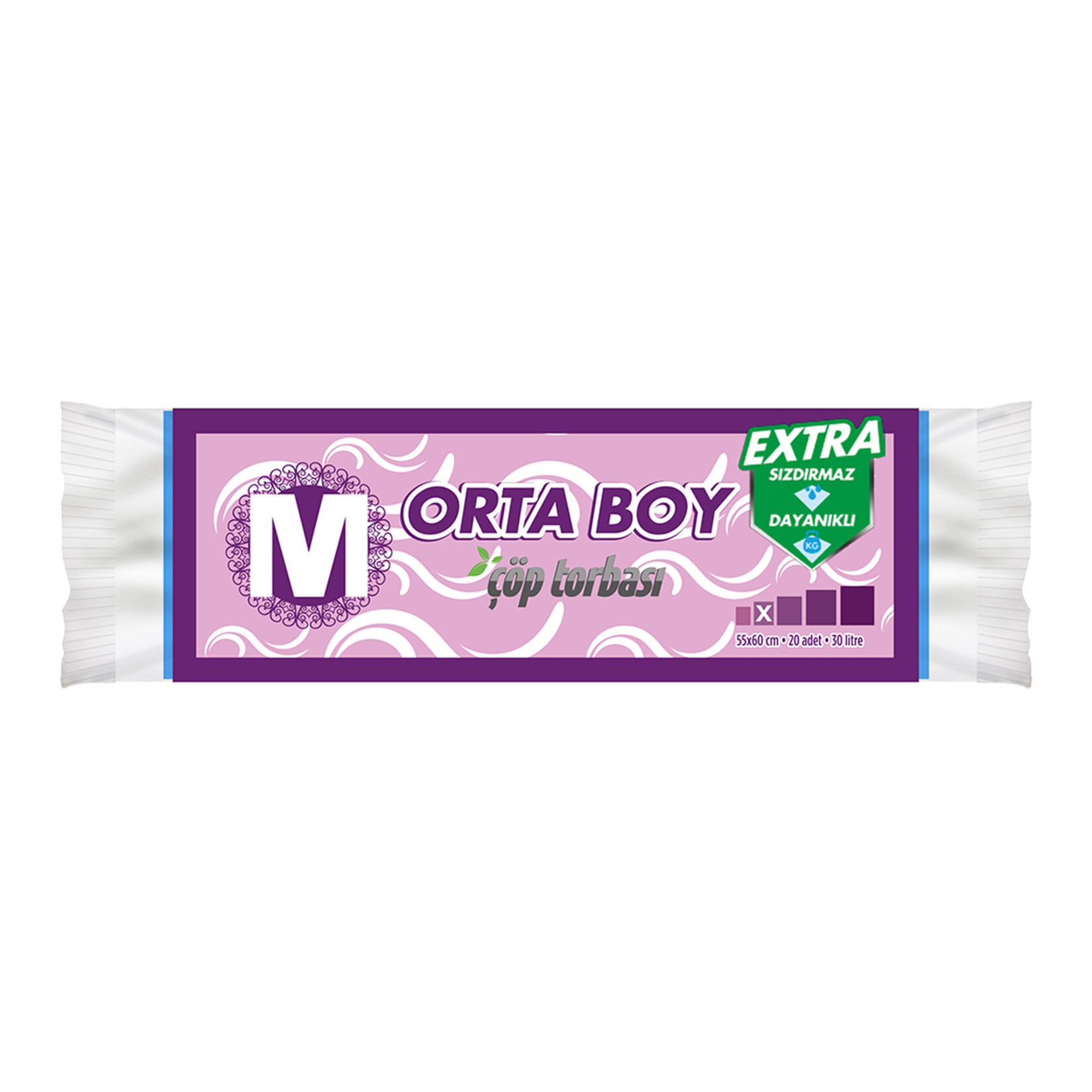 Migros Orta Boy Çöp Torbası 20'li