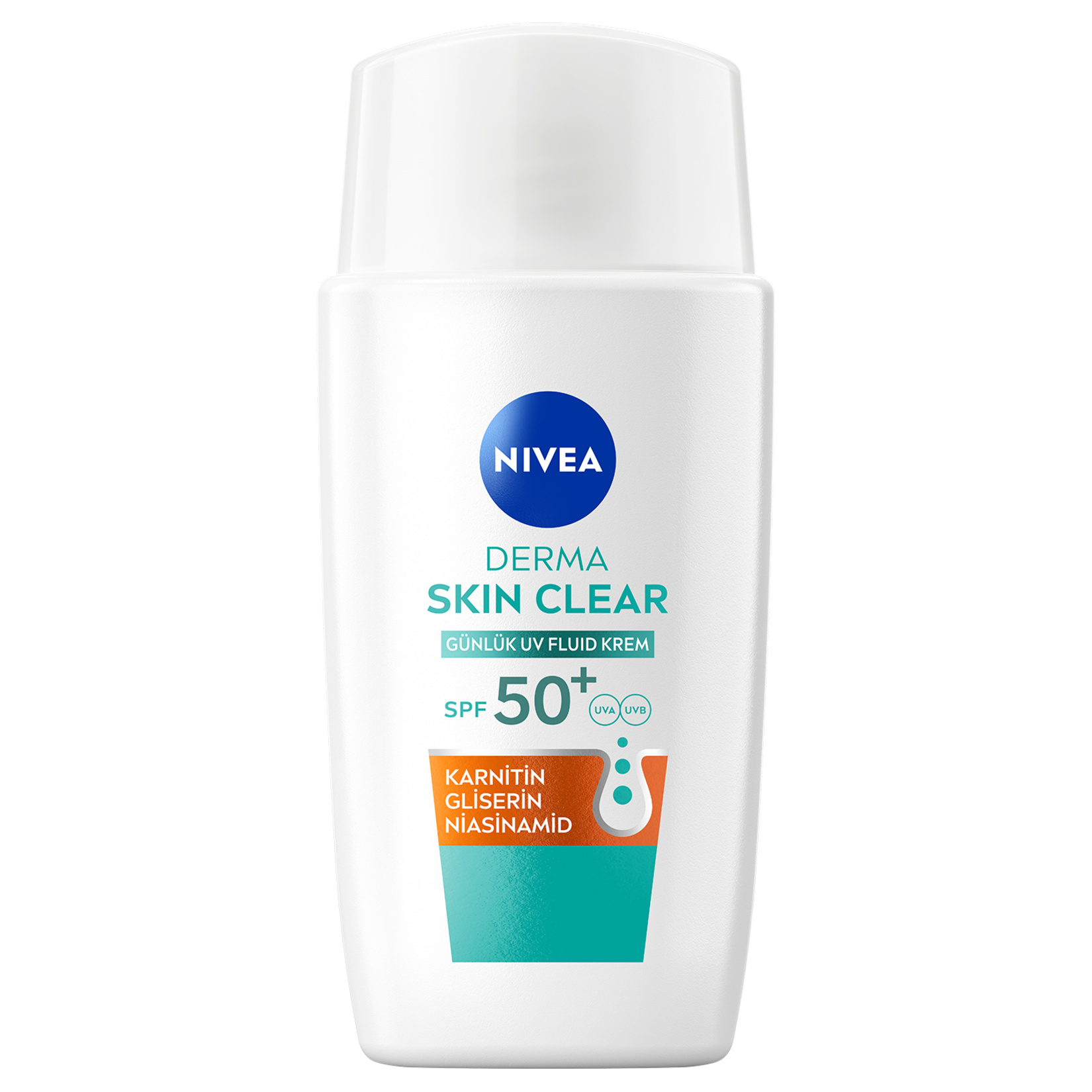 Nivea Derma Skin Günlük SPF50 UV Fluid Krem 40 Ml