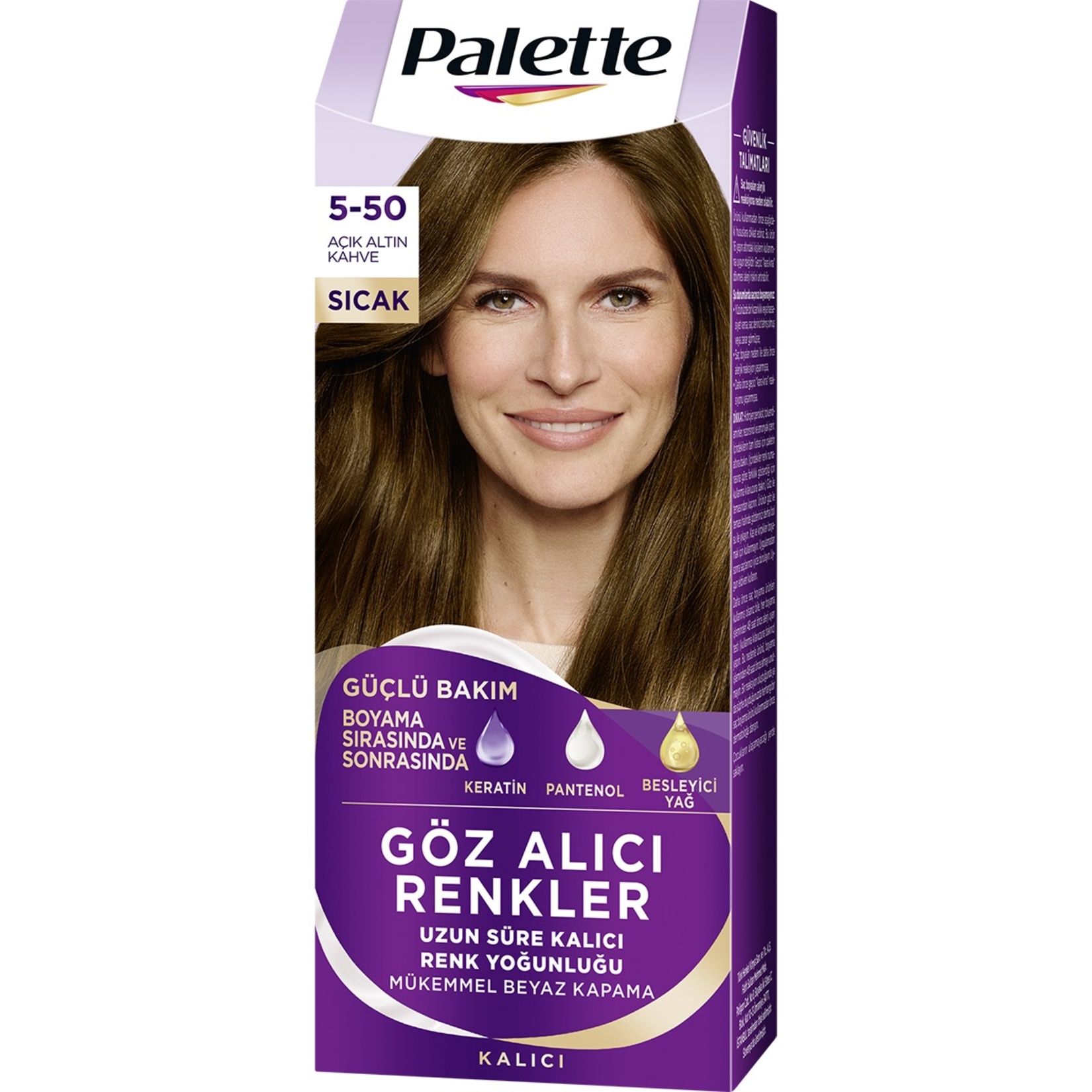 Palette ICC 5-50 Açık Altın Kahve Saç Boyası 110 Ml