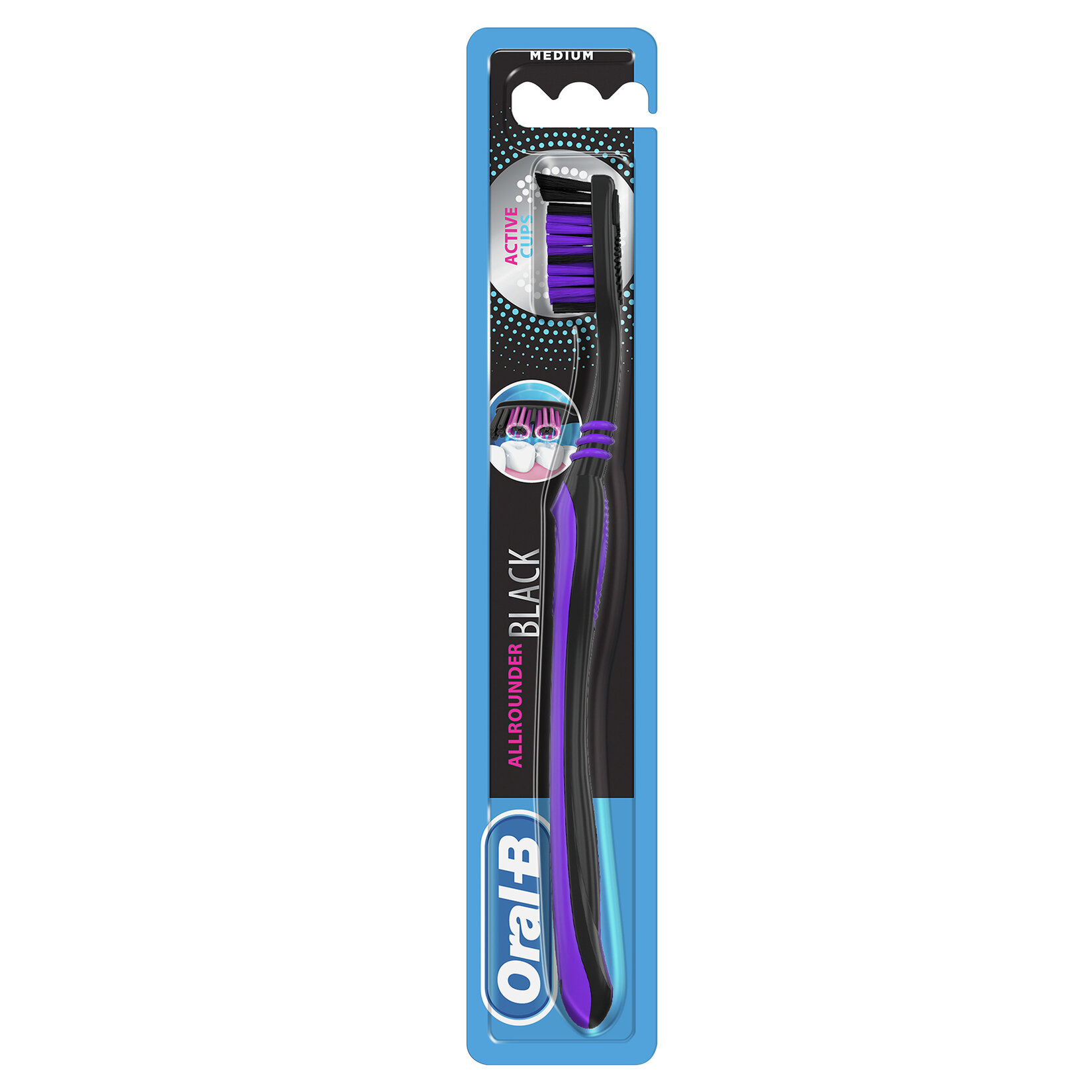 Oral-B Advantage Cavity Defence Siyah Diş Fırçası